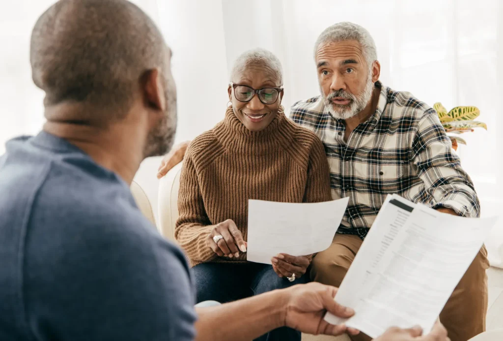 Family setting up their estate planning game